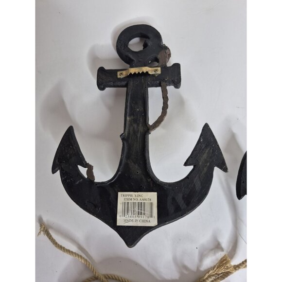 Vintage Trippie's Nautical  Anchors And Distressed Fish Resin - Picture 7 of 15